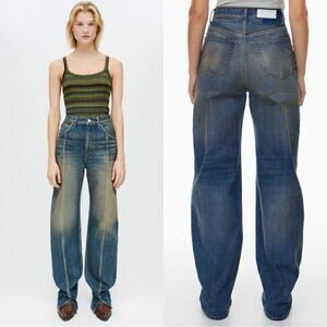 Re/Done Tailored Blue Jeans Ultra High Rise Size 27
